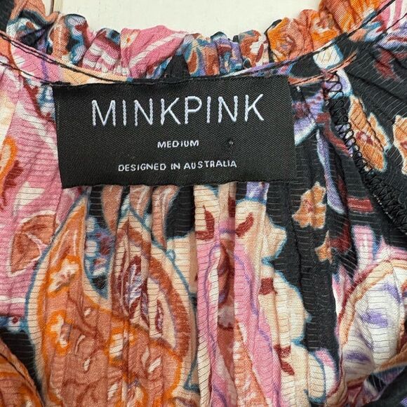 Minkpink Boho Paisley Print Top - Picture 8 of 12